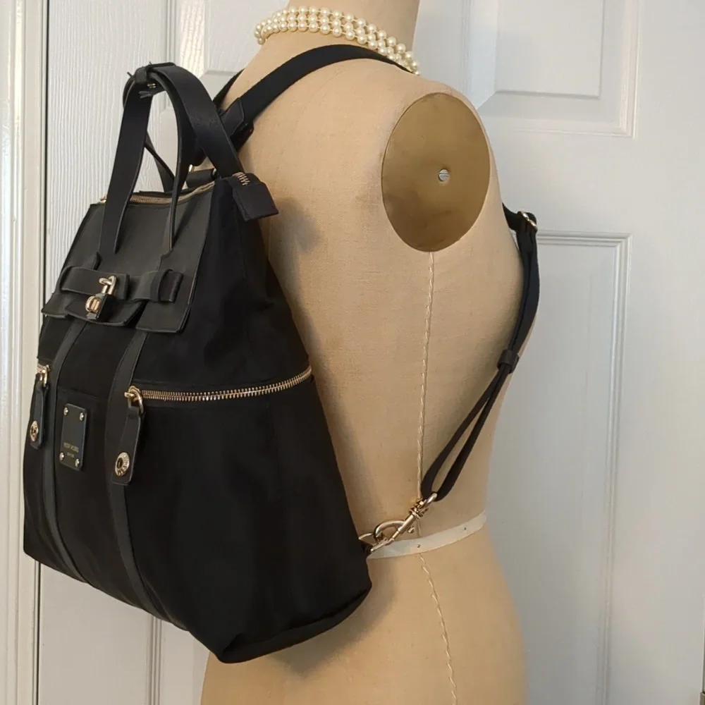Henri Bendel Large Jet Setter Backpack - Picture 2 of 14